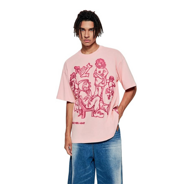 Japanese Streetwear Men T-Shirt