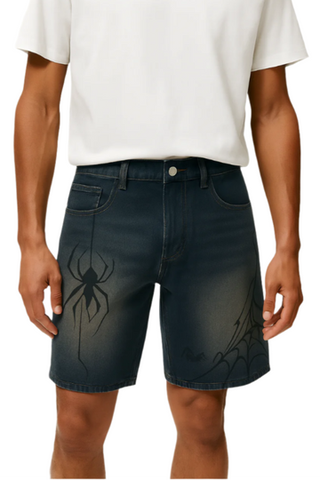 Spider Denim Jorts