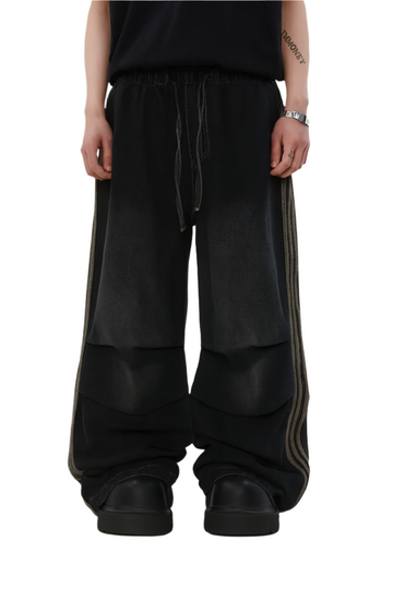 Vintage Wash Flared Jeans