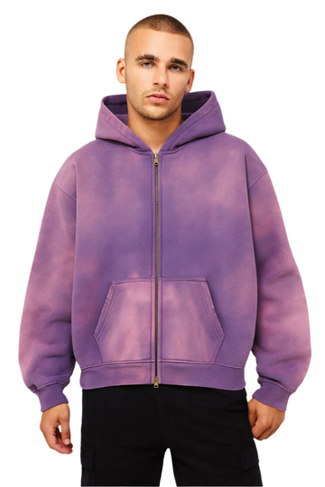 Double Washed Stained Hoodie
