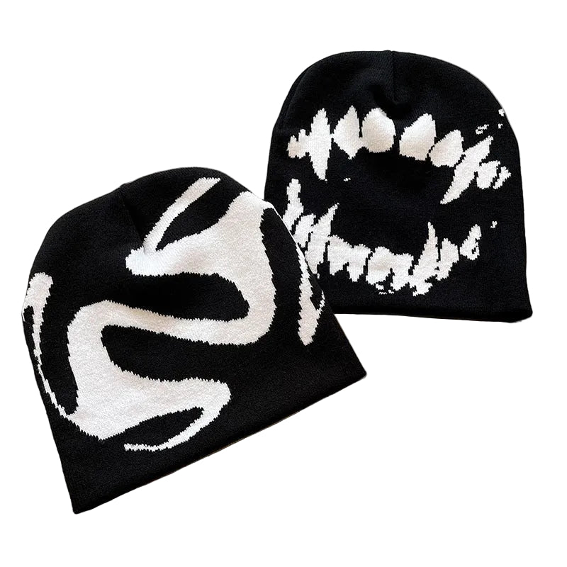 Vintage Teeth Knitted Hat