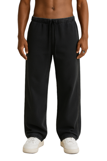 Heavy Loose Fit Washed Sweatpants