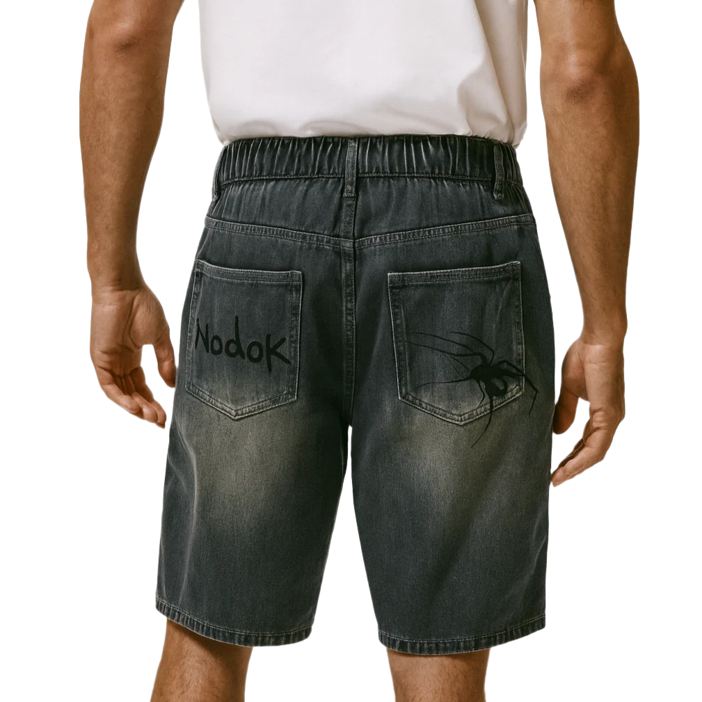 Spider Denim Jorts