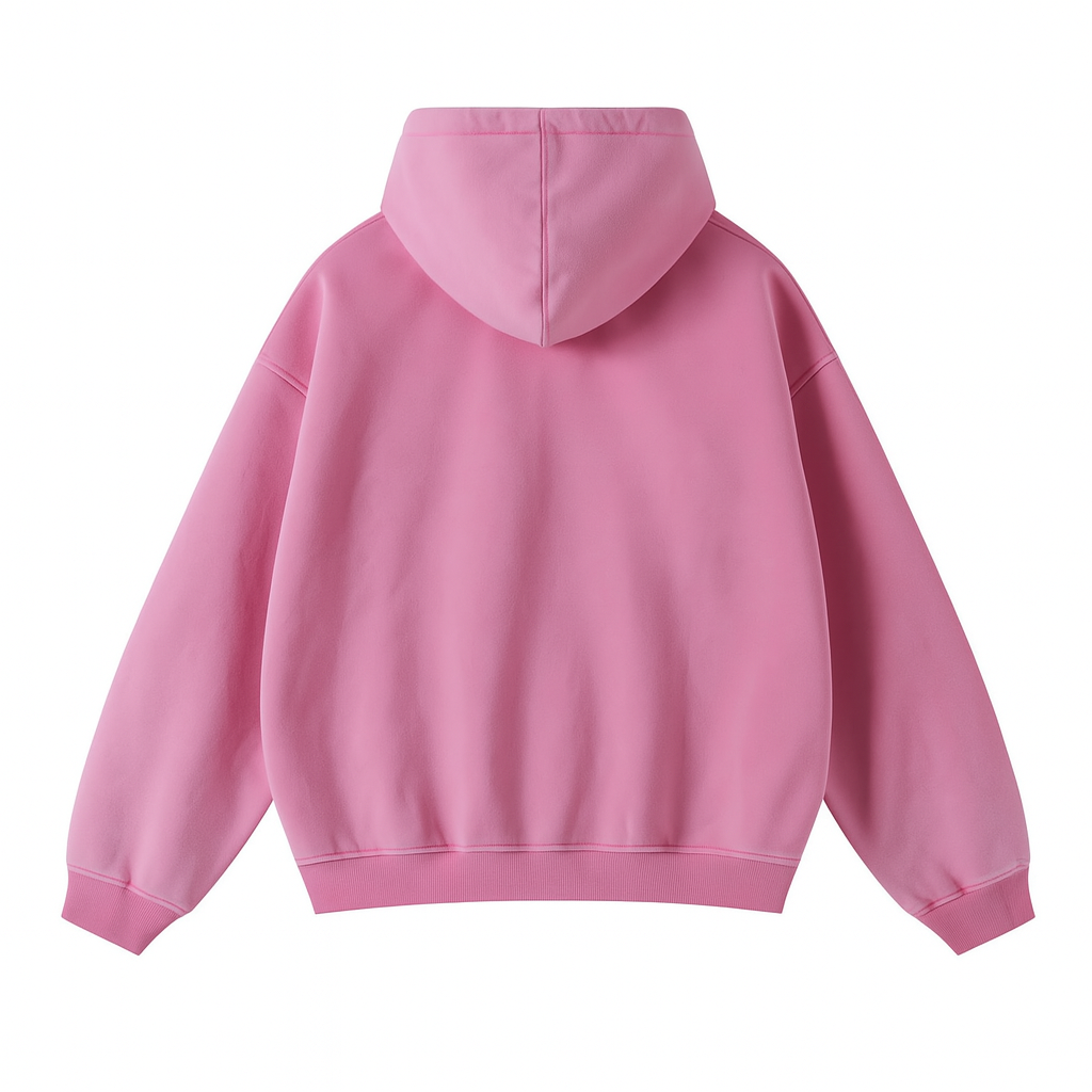 Washed Zip Up Hoodie