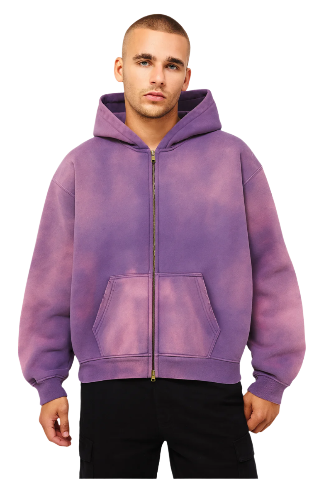 Double Washed Stained Hoodie