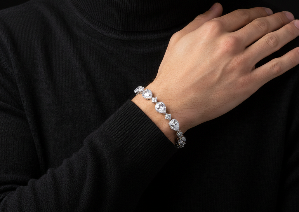 Water Drop CZ Bracelet