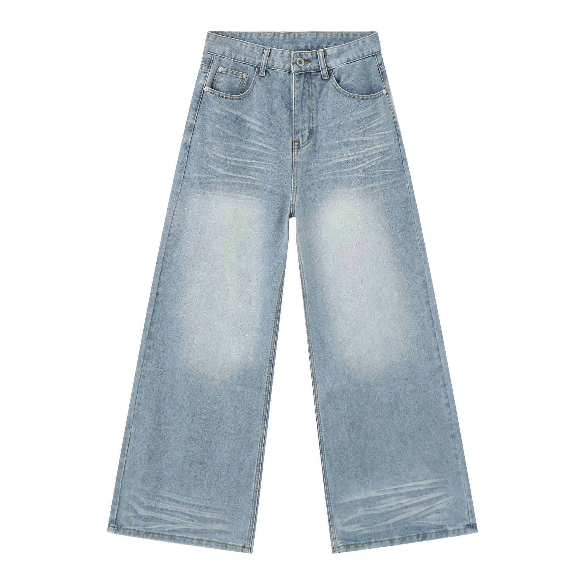 Washed Baggy Denim
