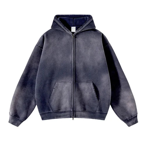 Double Washed Stained Hoodie
