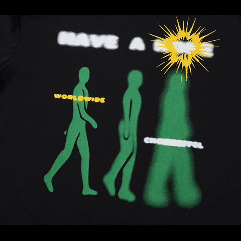 Abstract Graphic T-Shirt