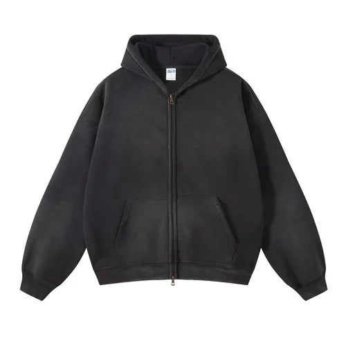 Double Washed Stained Hoodie