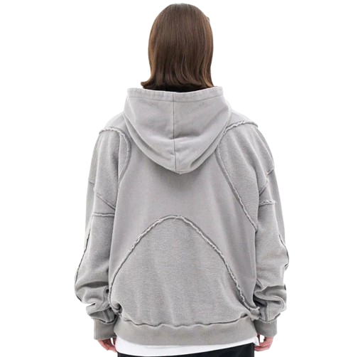 Vintage Embroidery Letter Hoodie