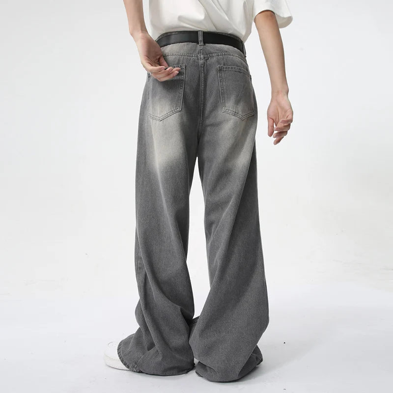 Wide Leg Denim Pants