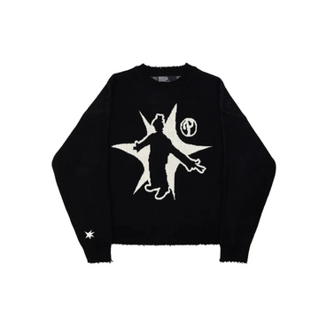 Star Printed Knit