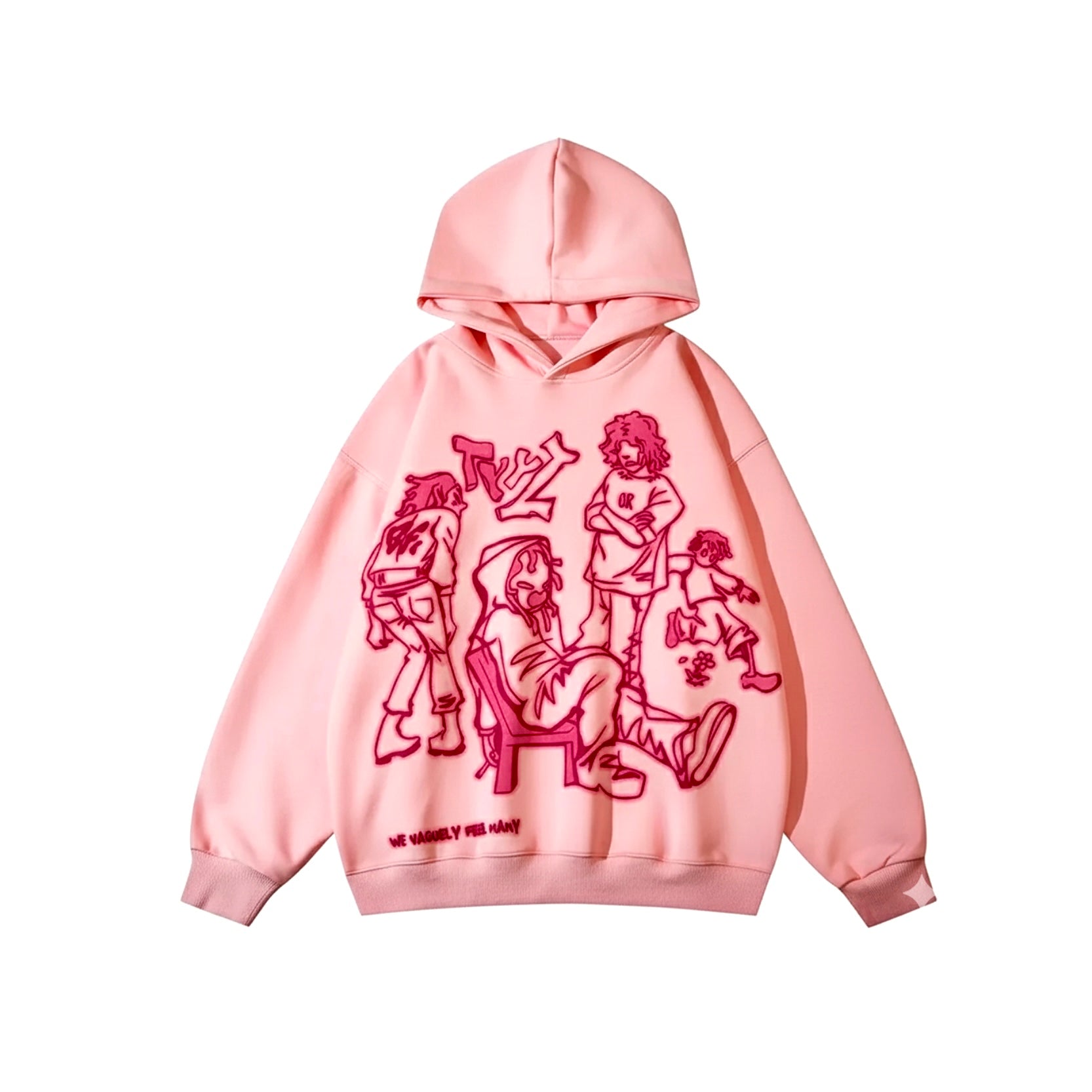 Cuddle Print Hoodie