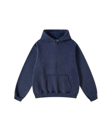 Navy Washed Sweater