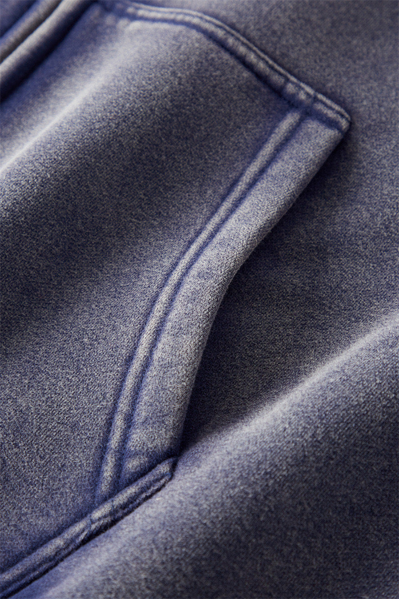 Washed Zip up Hoodie