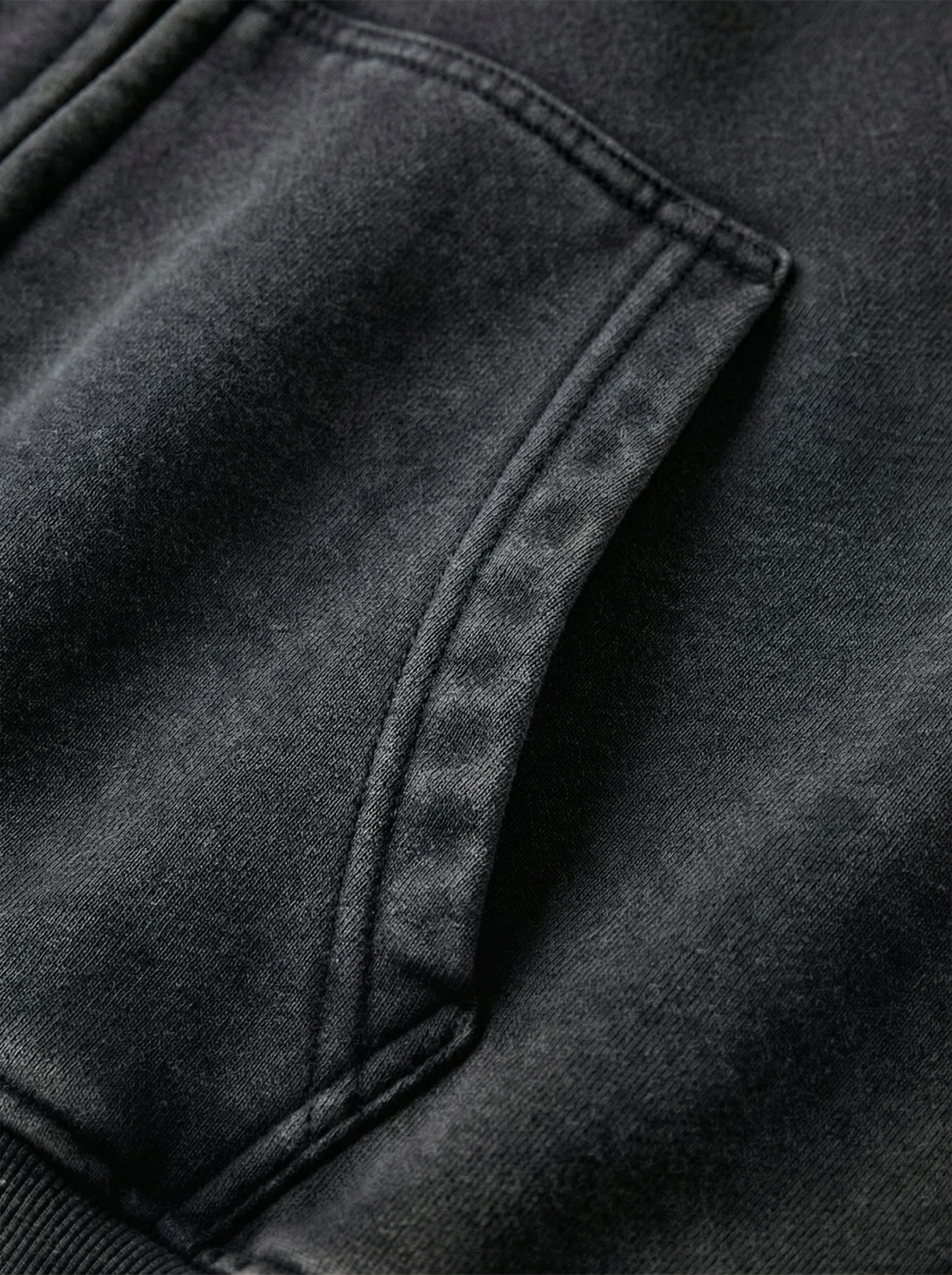 Washed Zip Up Hoodie