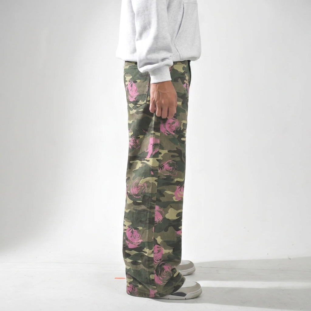 Rose Camo Pants