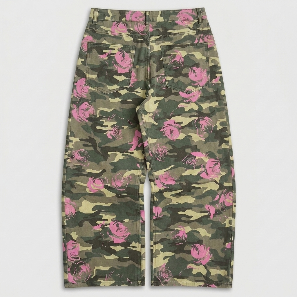 Rose Camo Pants