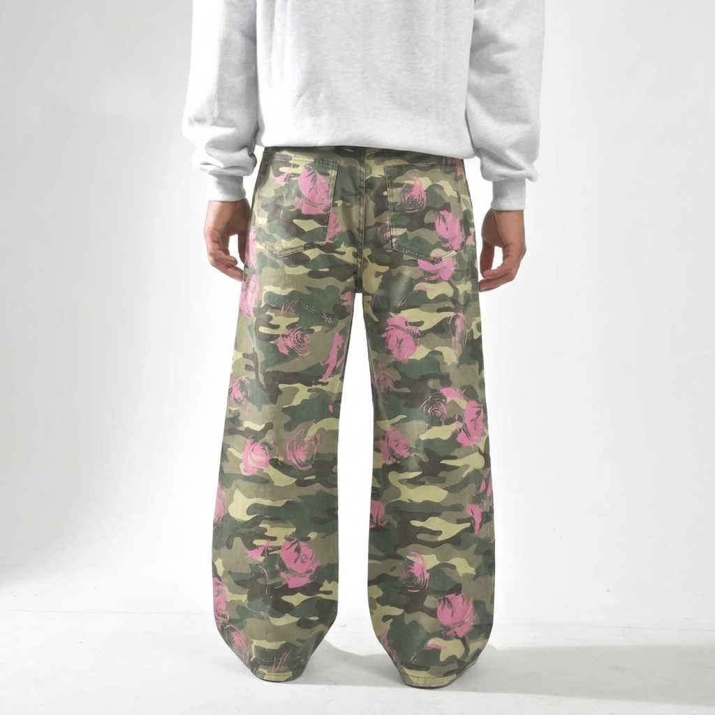 Rose Camo Pants