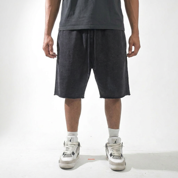 Washed Cotton Shorts