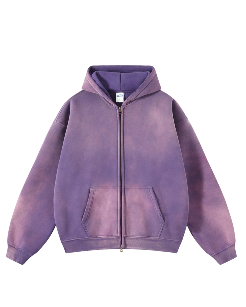 Double Washed Stained Hoodie